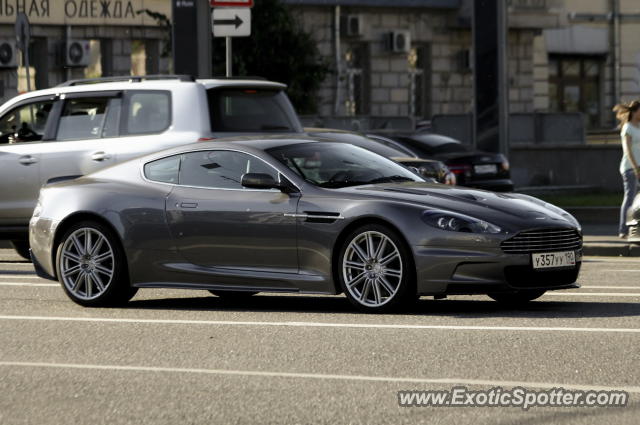 Aston Martin DBS spotted in Moscow, Russia