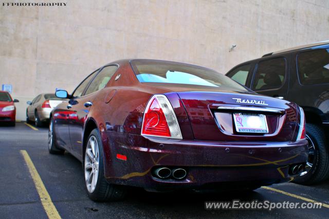 Maserati Quattroporte spotted in Indianapolis, Indiana