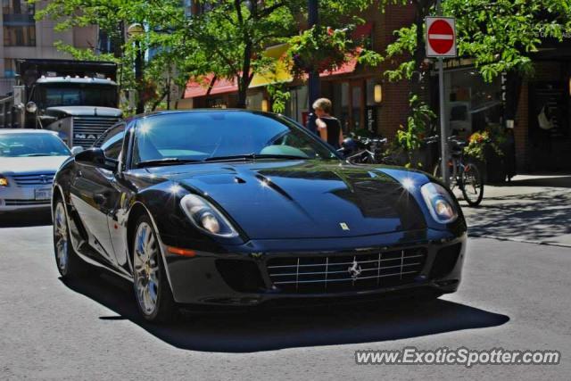 Ferrari 599GTB spotted in Toronto, Canada