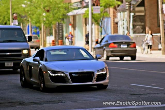 Audi R8 spotted in Toronto, Canada