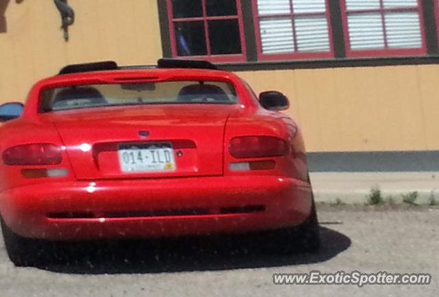 Dodge Viper spotted in Castle Rock, Colorado