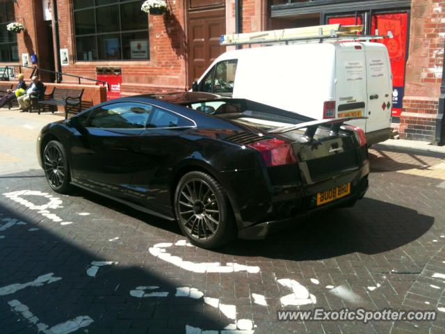 Lamborghini Gallardo spotted in Douglas, United Kingdom