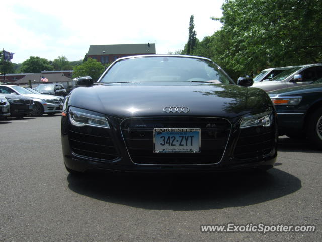 Audi R8 spotted in Greenwich, Connecticut