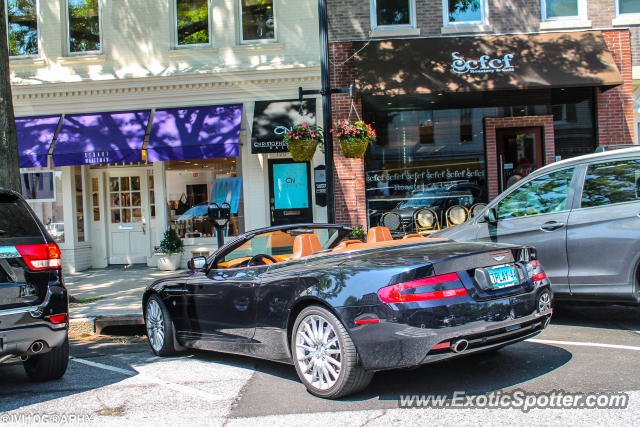 Aston Martin DB9 spotted in Greenwich, Connecticut