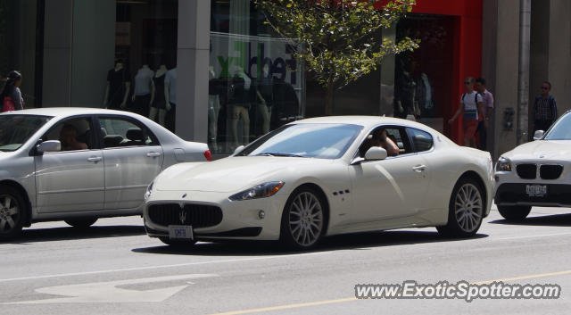 Maserati GranTurismo spotted in Toronto, Canada