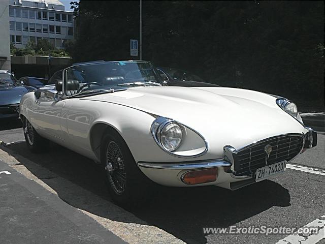 Jaguar E-Type spotted in Zurich, Switzerland