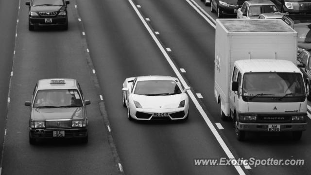 Lamborghini Gallardo spotted in Hong Kong, China