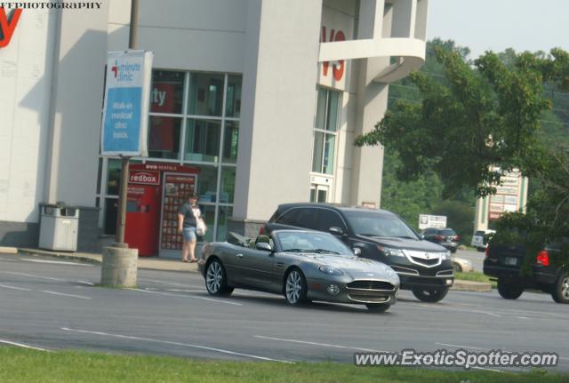 Aston Martin DB7 spotted in Geist, Indiana