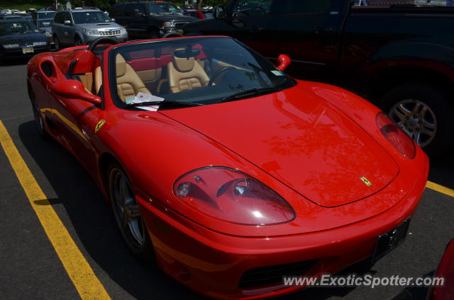 Ferrari 360 Modena spotted in Greenwich, Connecticut