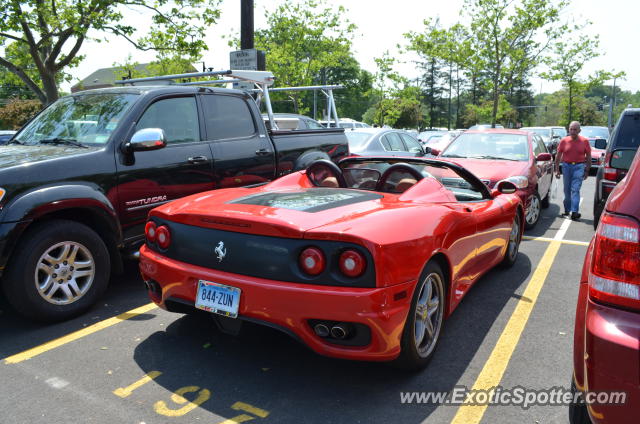 Ferrari 360 Modena spotted in Greenwich, Connecticut