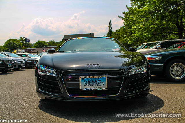 Audi R8 spotted in Greenwich, Connecticut