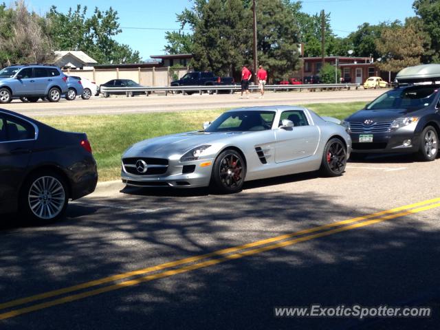 Mercedes SLS AMG spotted in Littleton, Colorado
