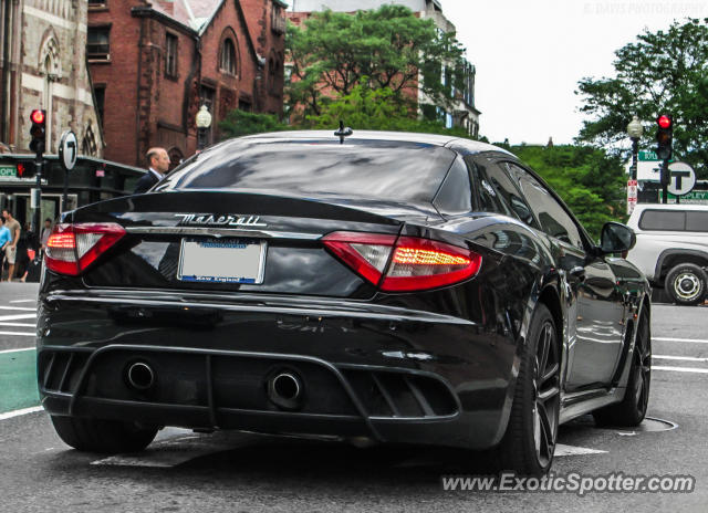 Maserati GranTurismo spotted in Boston, Massachusetts