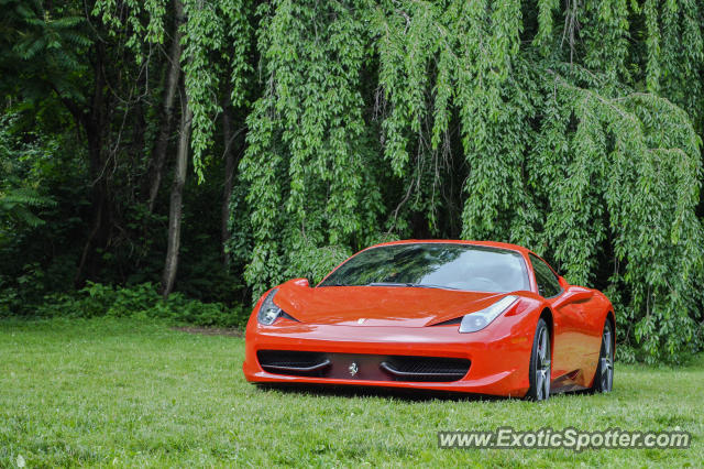 Ferrari 458 Italia spotted in Cincinnati, Ohio