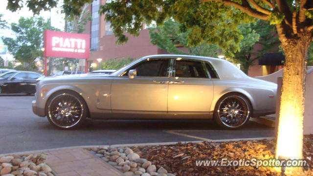 Rolls Royce Phantom spotted in Denver, Colorado