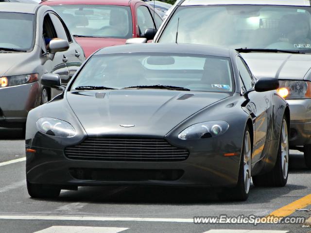 Aston Martin Vantage spotted in Newark, Delaware