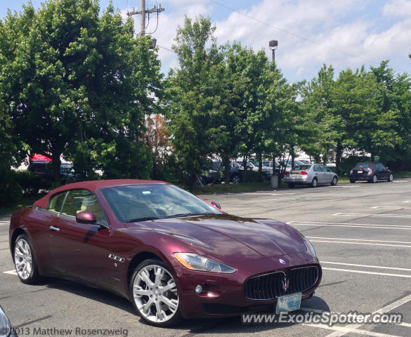 Maserati GranCabrio spotted in East Hanover, New Jersey
