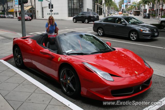 Ferrari F430 spotted in Beverly Hills, California