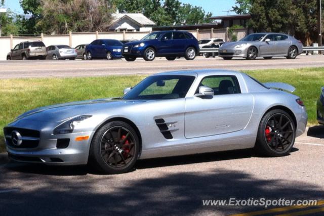 Mercedes SLS AMG spotted in Littleton, Colorado