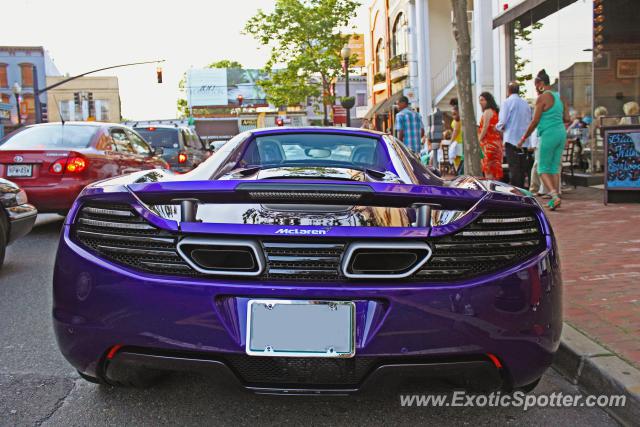 Mclaren MP4-12C spotted in Red Bank, New Jersey