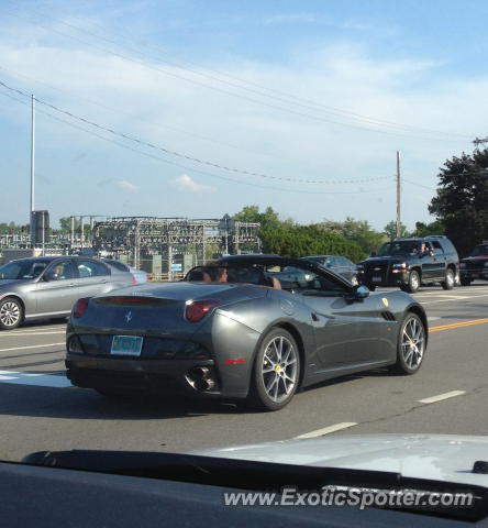 Ferrari California spotted in Rochester, New York