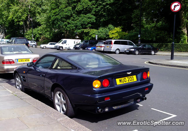 Aston Martin Vantage spotted in London, United Kingdom