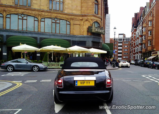 Rolls Royce Phantom spotted in London, United Kingdom