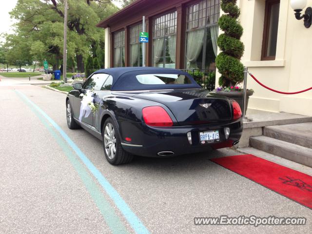 Bentley Continental spotted in Toronto, Canada