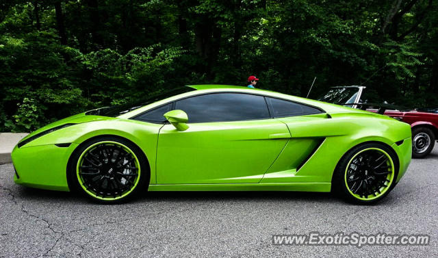 Lamborghini Gallardo spotted in Cincinnati, Ohio