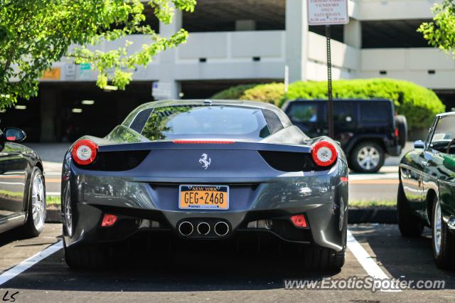 Ferrari 458 Italia spotted in Greenwich, Connecticut