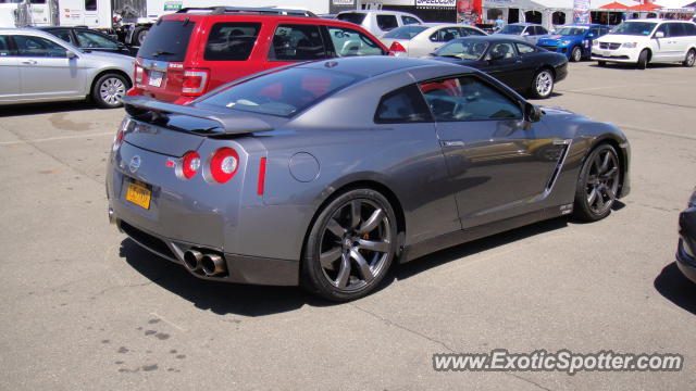 Nissan GT-R spotted in Watkins Glen, New York