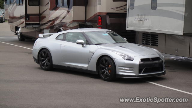 Nissan GT-R spotted in Watkins Glen, New York