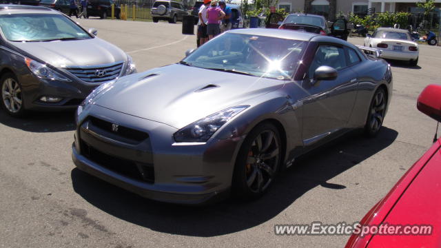 Nissan GT-R spotted in Watkins Glen, New York