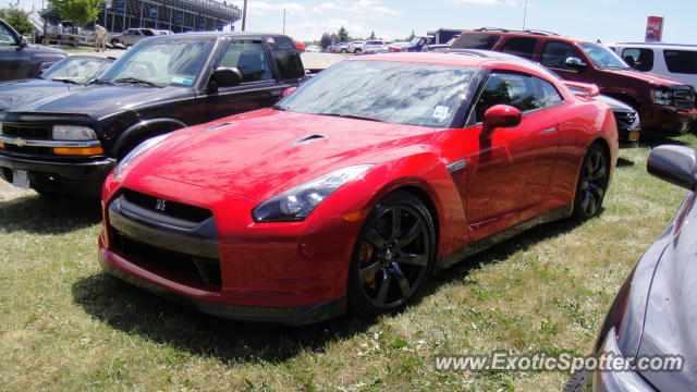 Nissan GT-R spotted in Watkins Glen, New York