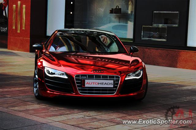 Audi R8 spotted in Bangalore, India