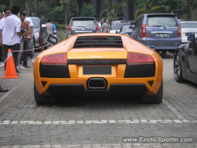 Lamborghini Murcielago spotted in Jakarta, Indonesia