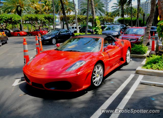 Ferrari F430 spotted in Miami Beach, Florida