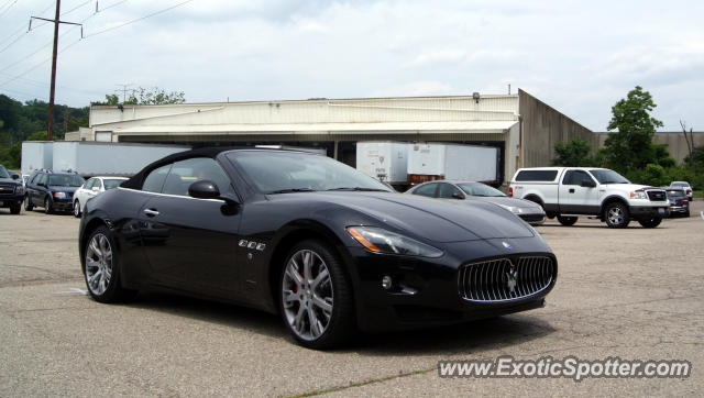 Maserati GranCabrio spotted in Cincinnati, Ohio