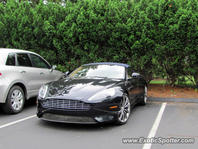 Aston Martin Virage spotted in Cincinnati, Ohio