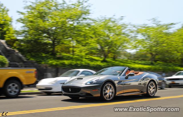 Ferrari California spotted in Greenwich, Connecticut