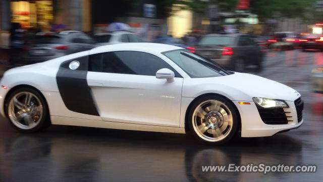 Audi R8 spotted in Montreal, Canada