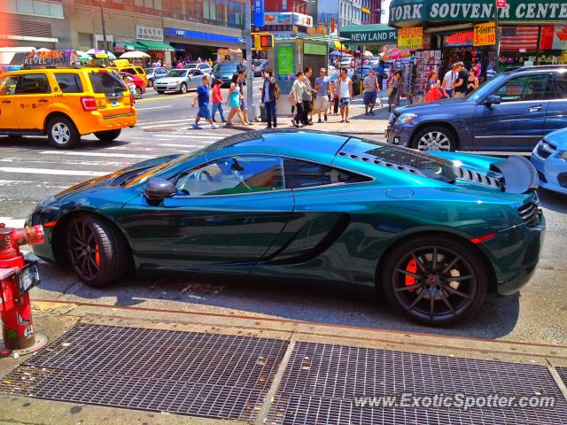 Mclaren MP4-12C spotted in New York City, New York
