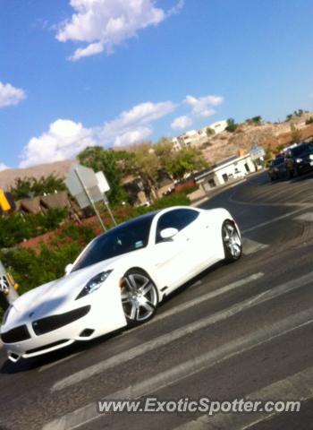 Fisker Karma spotted in El Paso, Texas