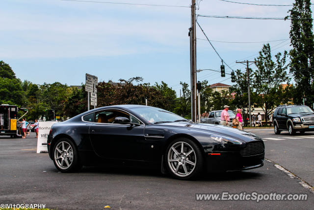 Aston Martin Vantage spotted in Greenwich, Connecticut