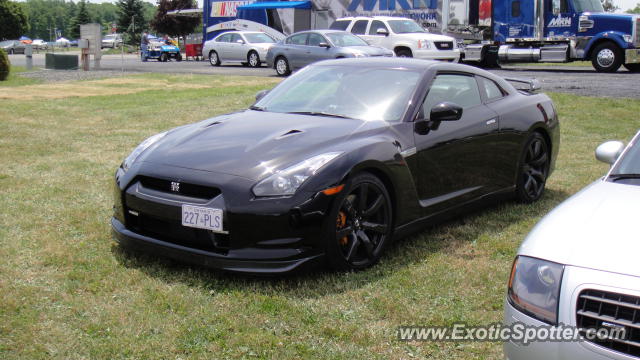 Nissan GT-R spotted in Watkins Glen, New York