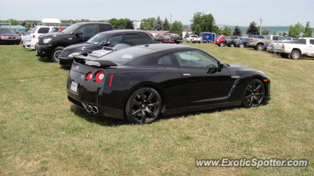 Nissan GT-R spotted in Watkins Glen, New York