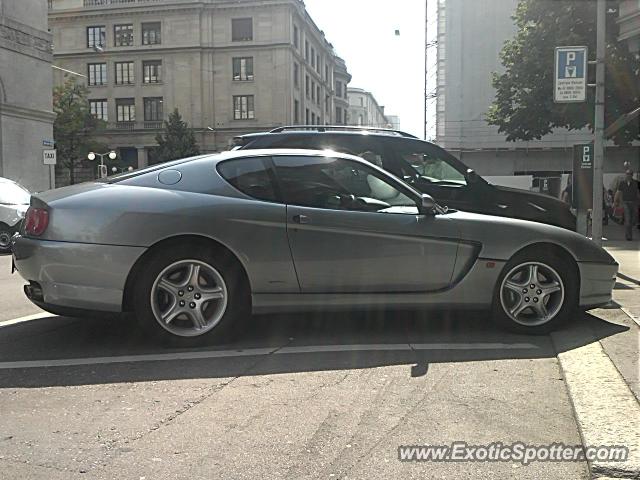 Ferrari 456 spotted in Zurich, Switzerland