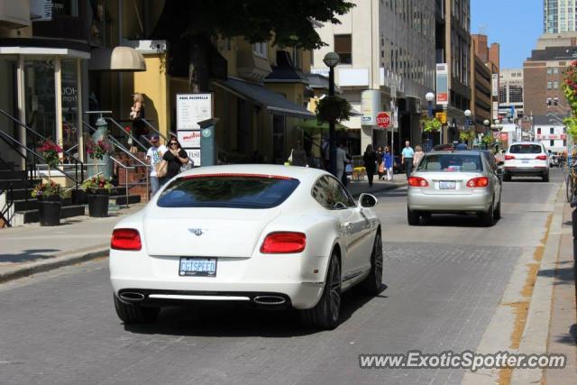 Bentley Continental spotted in Toronto, Canada