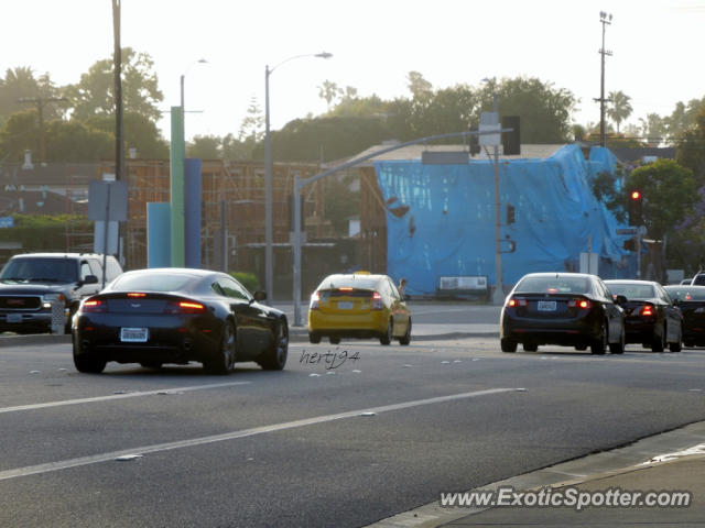 Aston Martin Vantage spotted in Marina del Rey, California