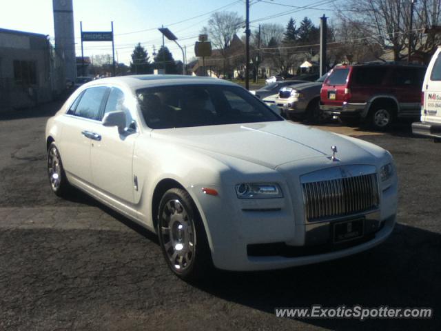 Rolls Royce Ghost spotted in Allentown, Pennsylvania